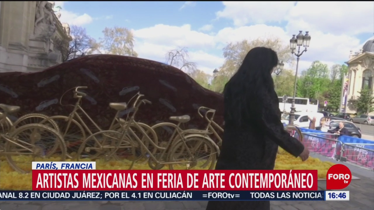 Foto: Artistas Mexicanas Exponen Ciudad Luz 5 de Abril 2019