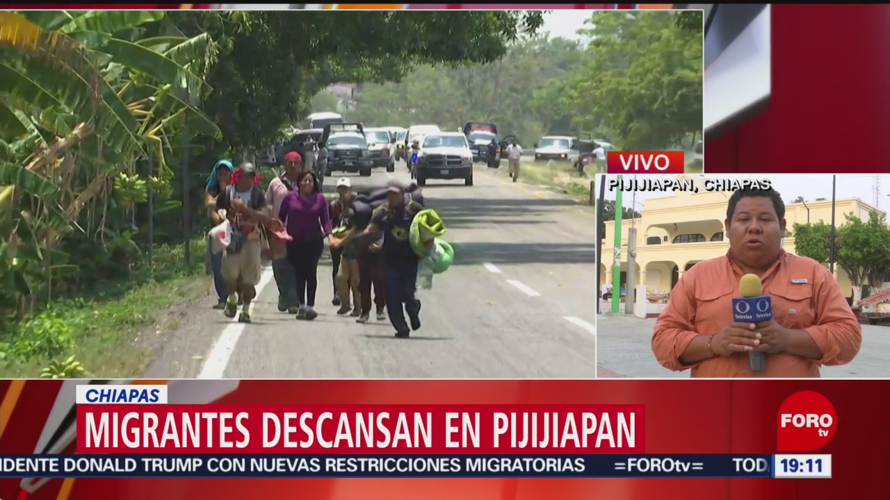 Foto: Autoridades Aseguran Migrantes Pijijiapan Chiapas 22 de Abril 2019