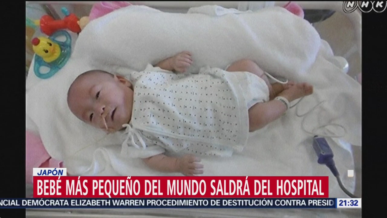FOTO: ‘Bebé más pequeño del mundo’, listo para salir del hospital, 19 ABRIL 2019