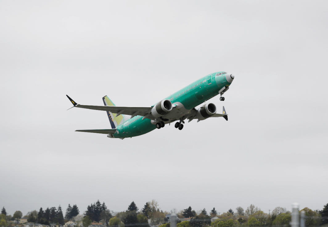 Foto: Avión Boeing 737 MAX, 10 de abril de 2019, Washington, Estados Unidos