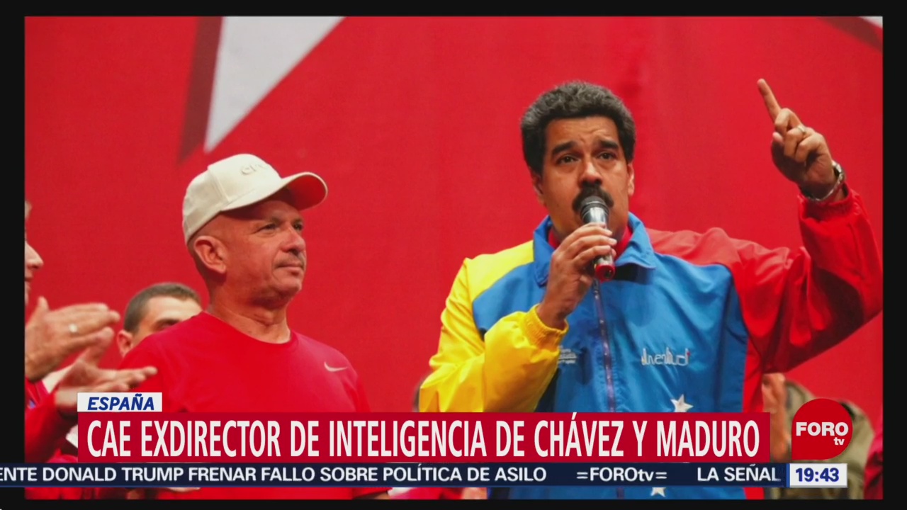 FOTO: Cae exdirector de inteligencia de Chávez y Maduro en España, 13 de abril 2019