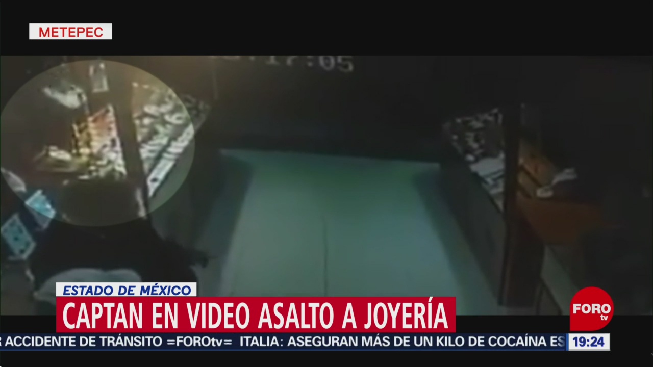FOTO:Captan asalto a Joyería en Metepec, Edomex, 18 ABRIL 2019
