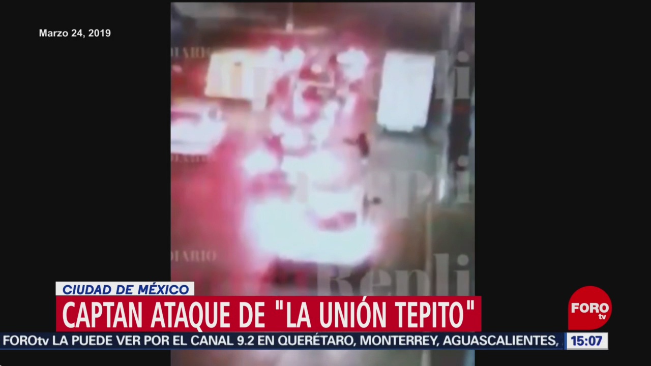 Foto: Captan ataque de la Unión Tepito en la CDMX