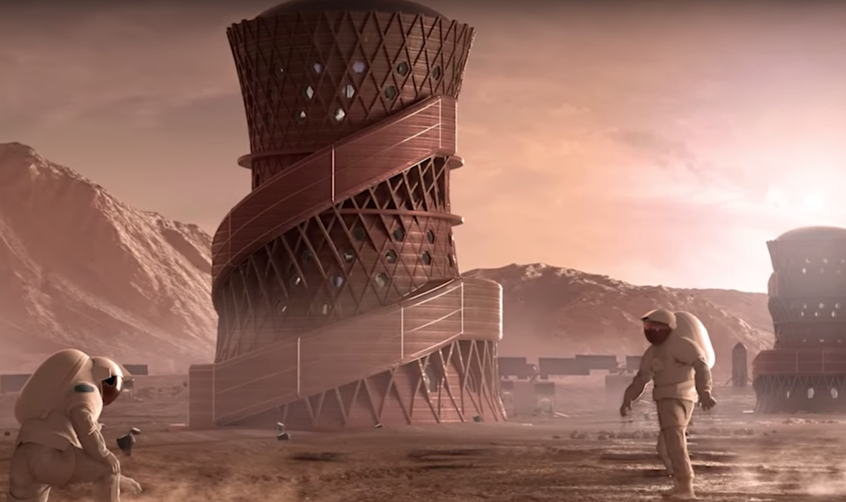 VIDEO: Viviendas en Marte que podría construir la NASA