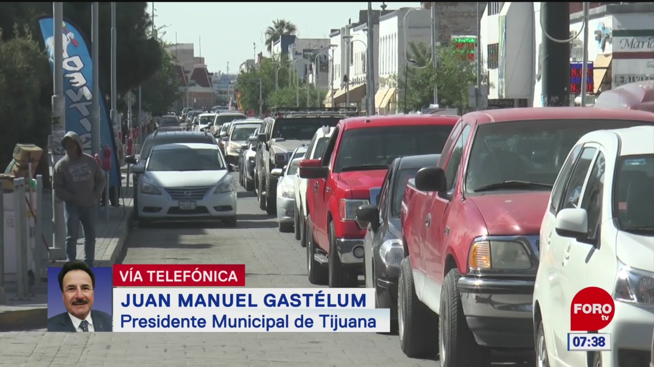 Cerrar frontera en Tijuana sería catastrófico: Juan Manuel Gastelum