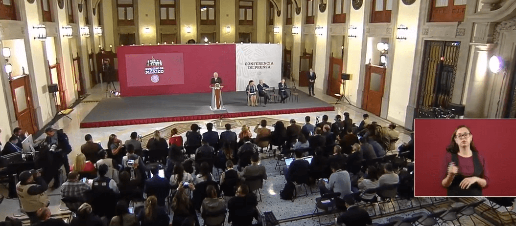 FOTO Transmisión en vivo: Conferencia de prensa AMLO 2 de abril 2019