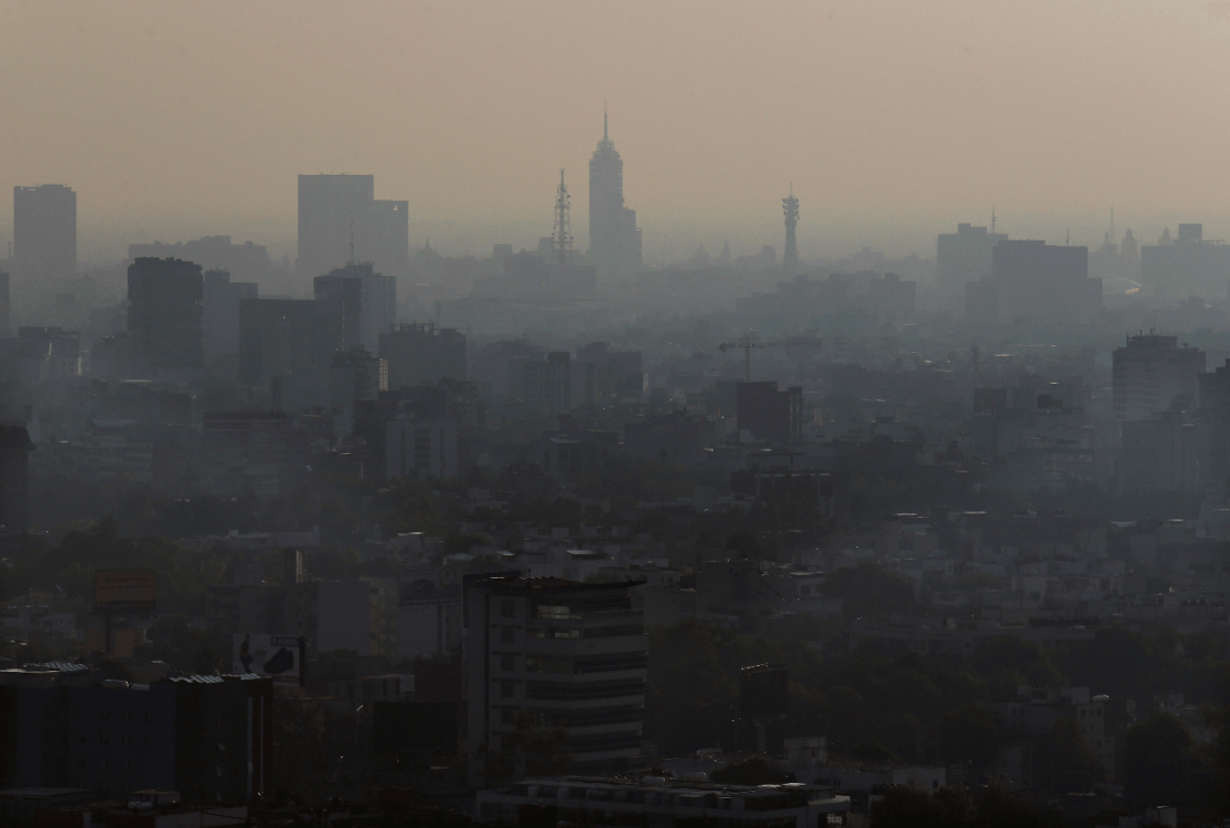 Foto: Contaminación ambiental en la Ciudad de México, 20 de mayo de 2018, México