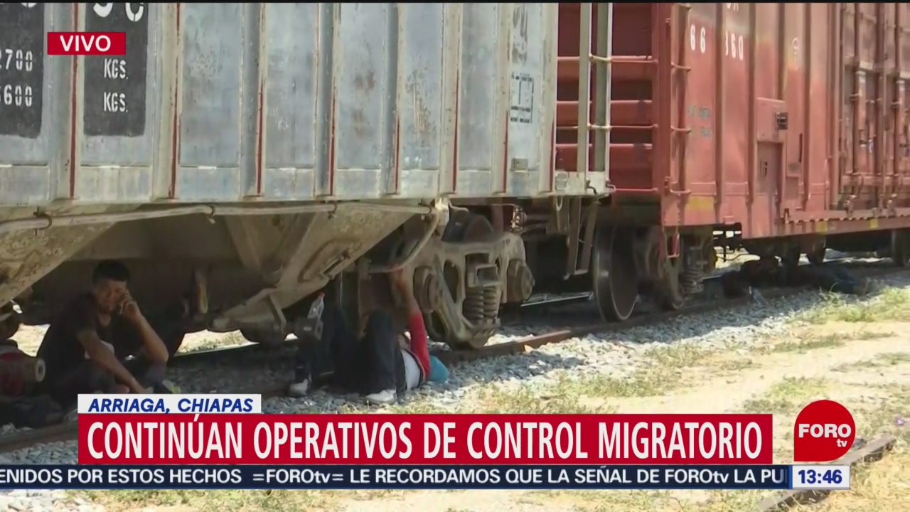 Foto: Continúan operativos de control migratorio