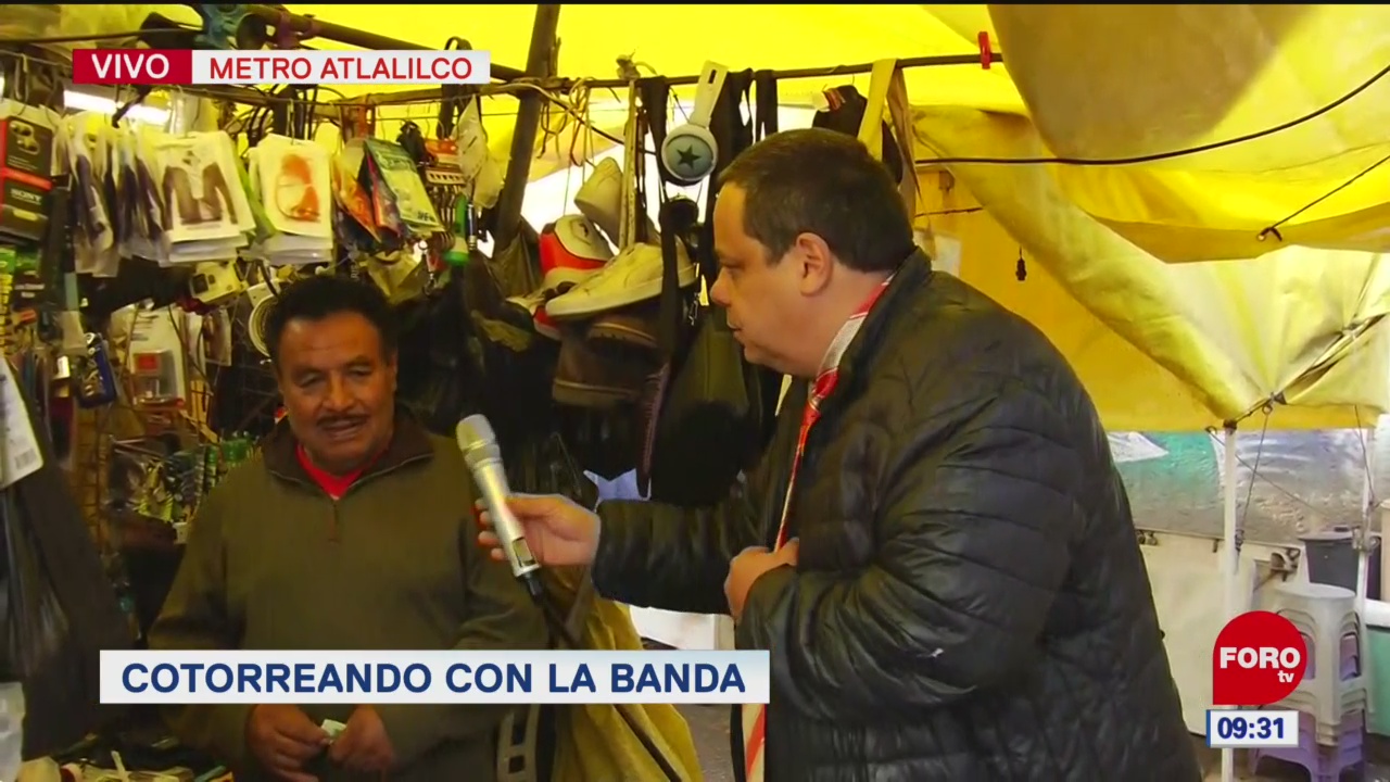 #CotorreandoconlaBanda: ‘El Repor’ suelto en el Metro Atlalilco