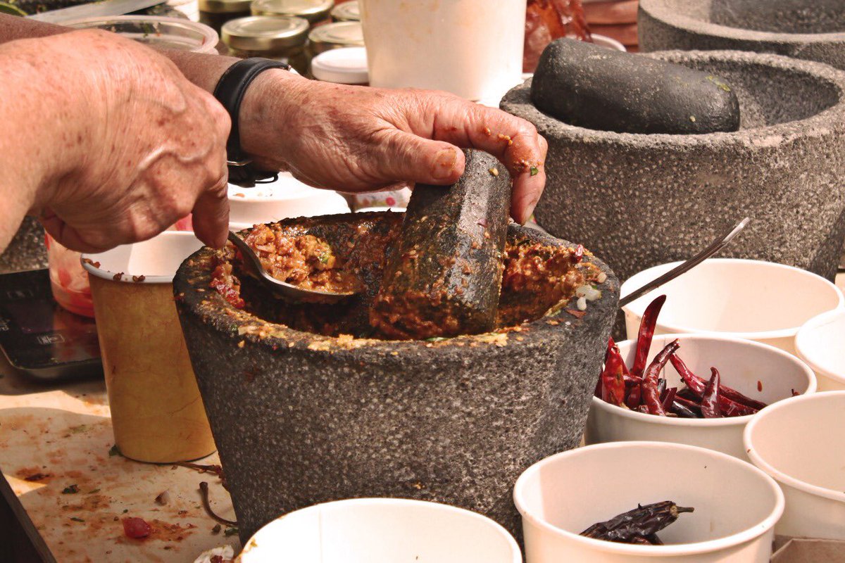 Verbena gastronómica deleita a visitantes, en Azcapotzalco
