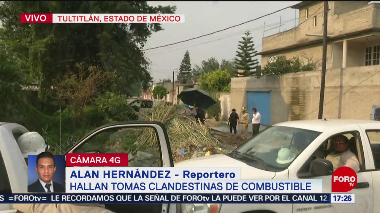 Foto: Detectan túnel en zona de toma clandestina en Tultitlán