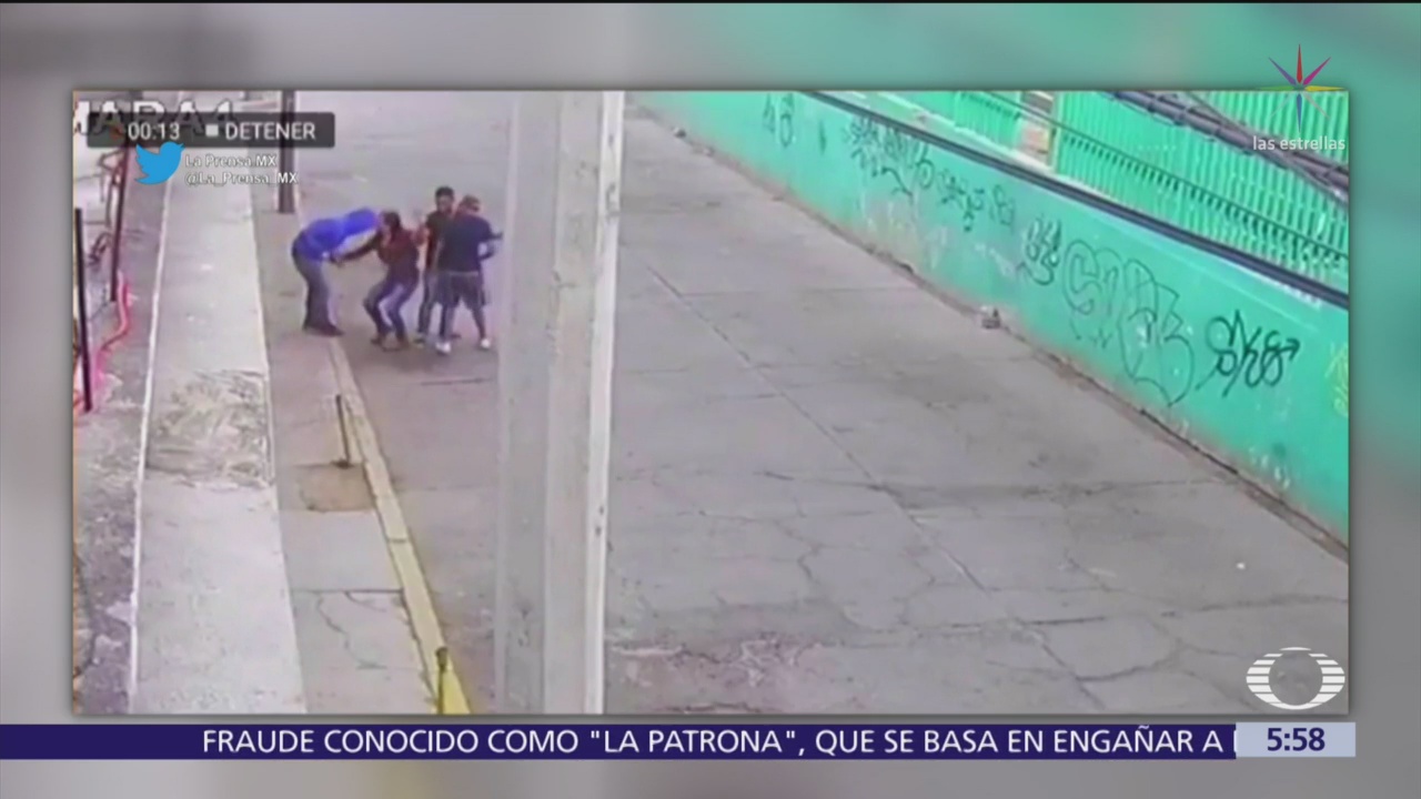 Cámaras de seguridad captan asalto a pareja en Ecatepec, Edomex