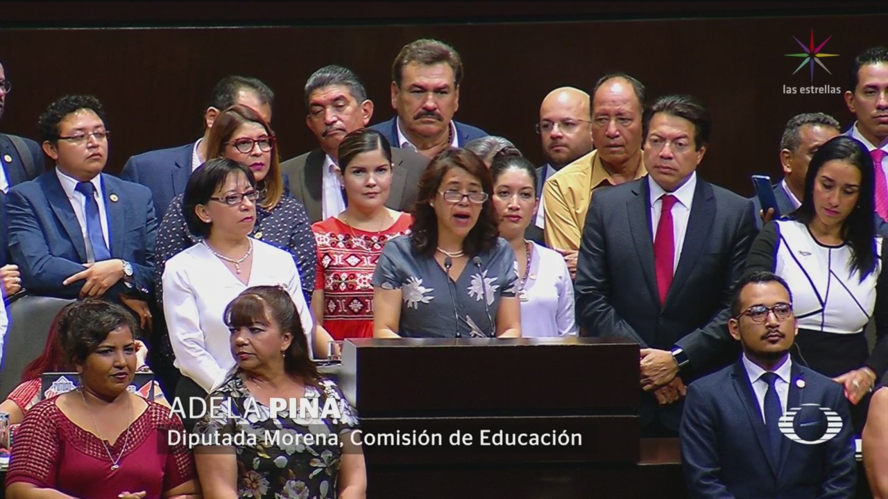 Foto: Diputados Aprueban Reforma Educativa 25 de Abril 2019