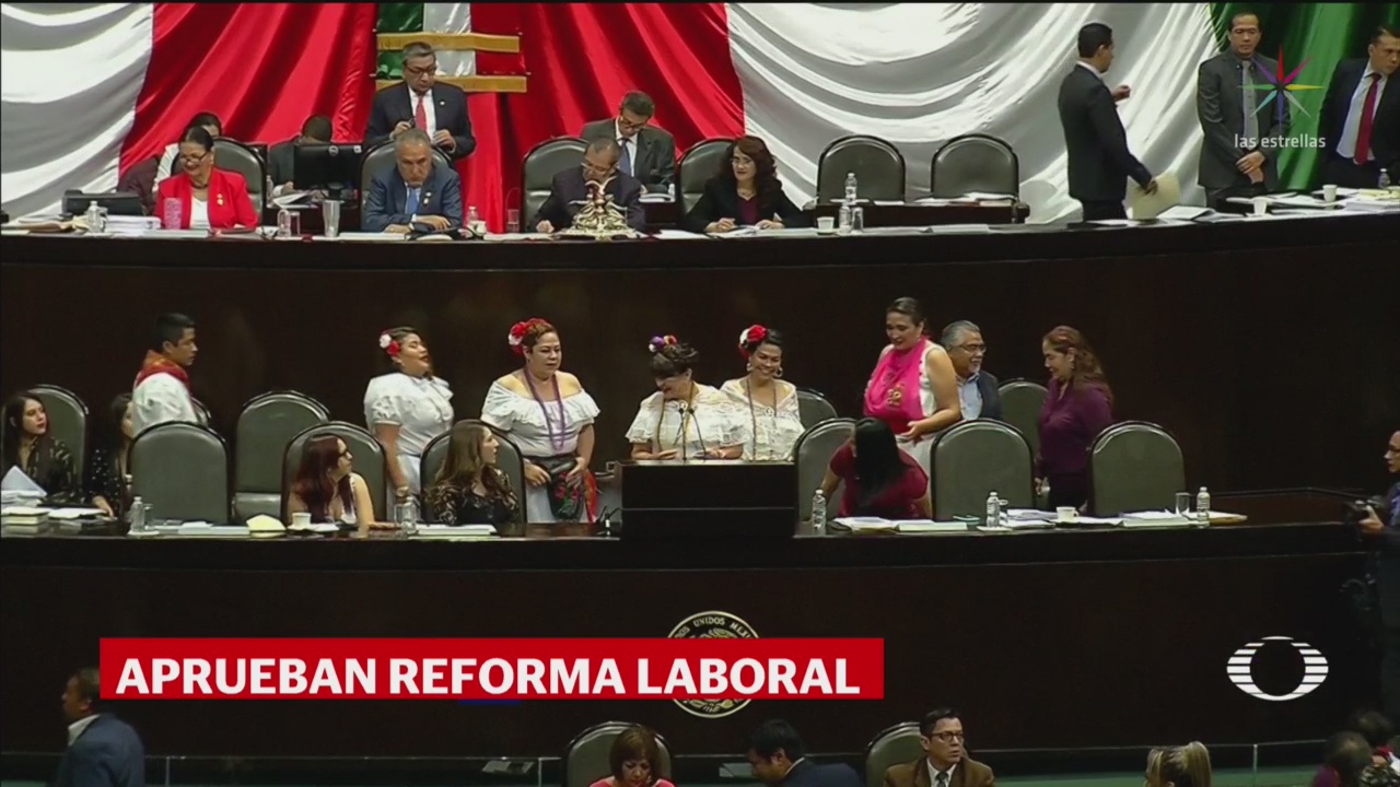 Foto: Diputados Aprueban Reforma Laboral 11 de Abril 2019