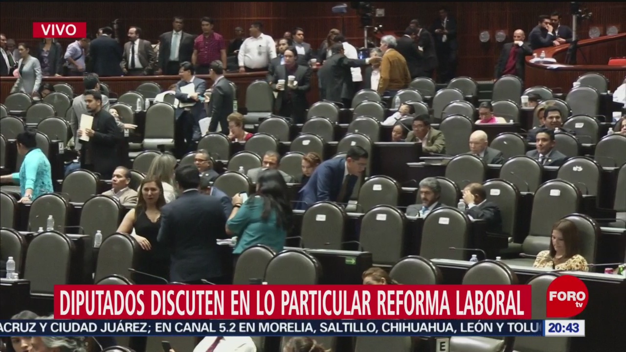 Foto: Diputados Discuten Particular Reforma Laboral 11 de Abril 2019