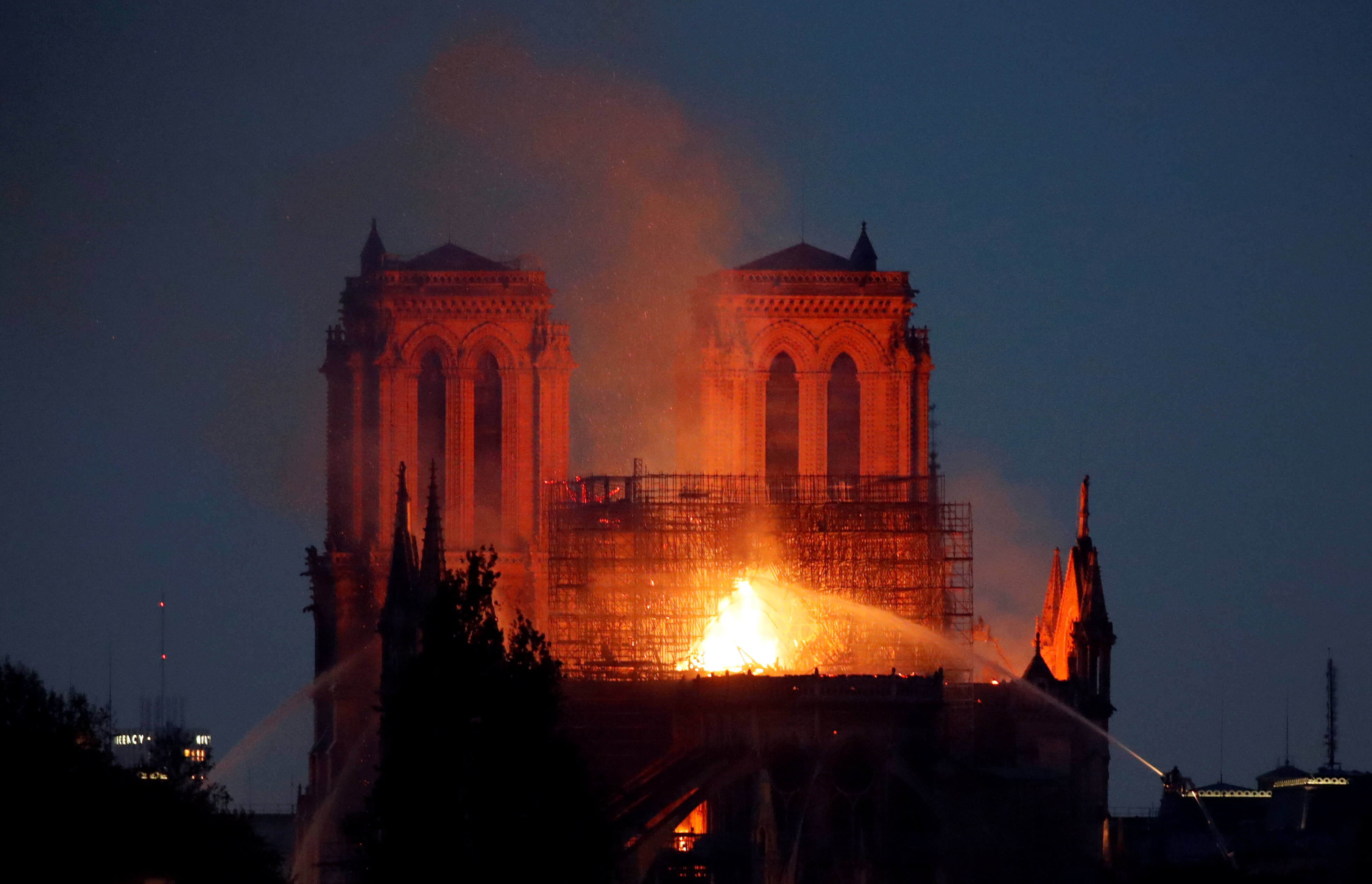 Foto: Incendio en la Catedral de Notre Dame en París, Francia. El 15 de abril de 2019