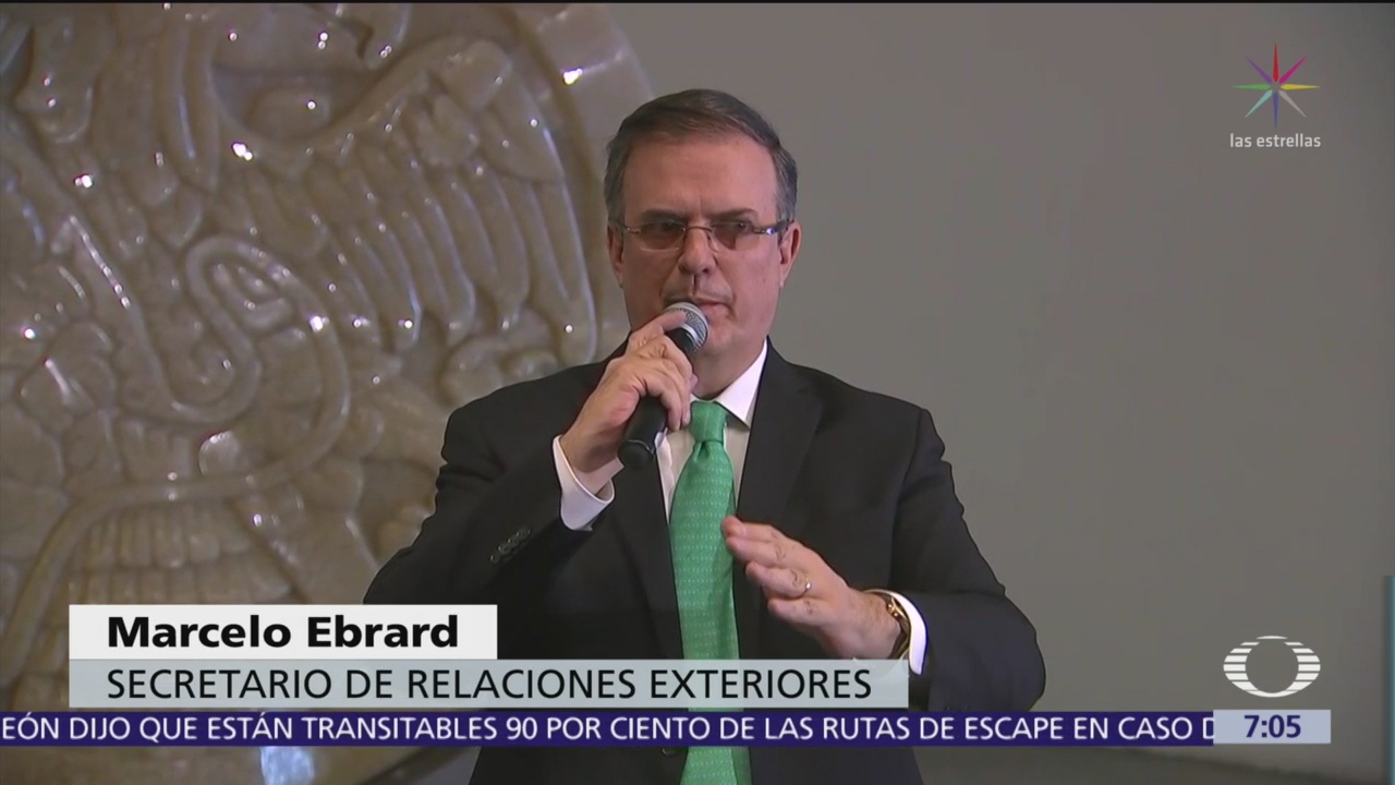 Ebrard afirma que México está preparado para cierre de frontera