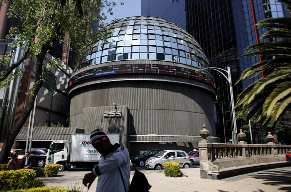 Foto: Sede de la Bolsa Mexicana de Valores (BMV) en Ciudad de México