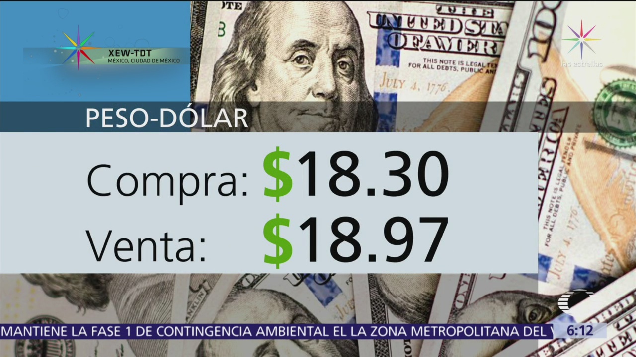 FOTO: El dólar se vende en $ 18.97, 18 abril 2019