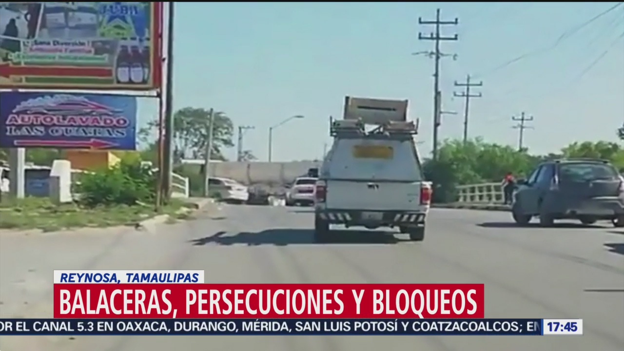 Foto: Enfrentamientos y detonaciones en Tamaulipas