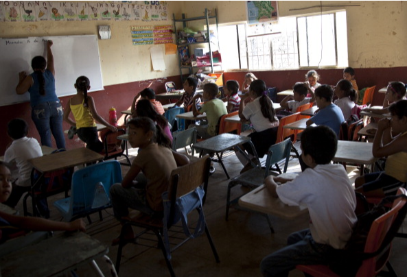 Foto: Escuela en Nayarit, México,16 de marzo de 2012