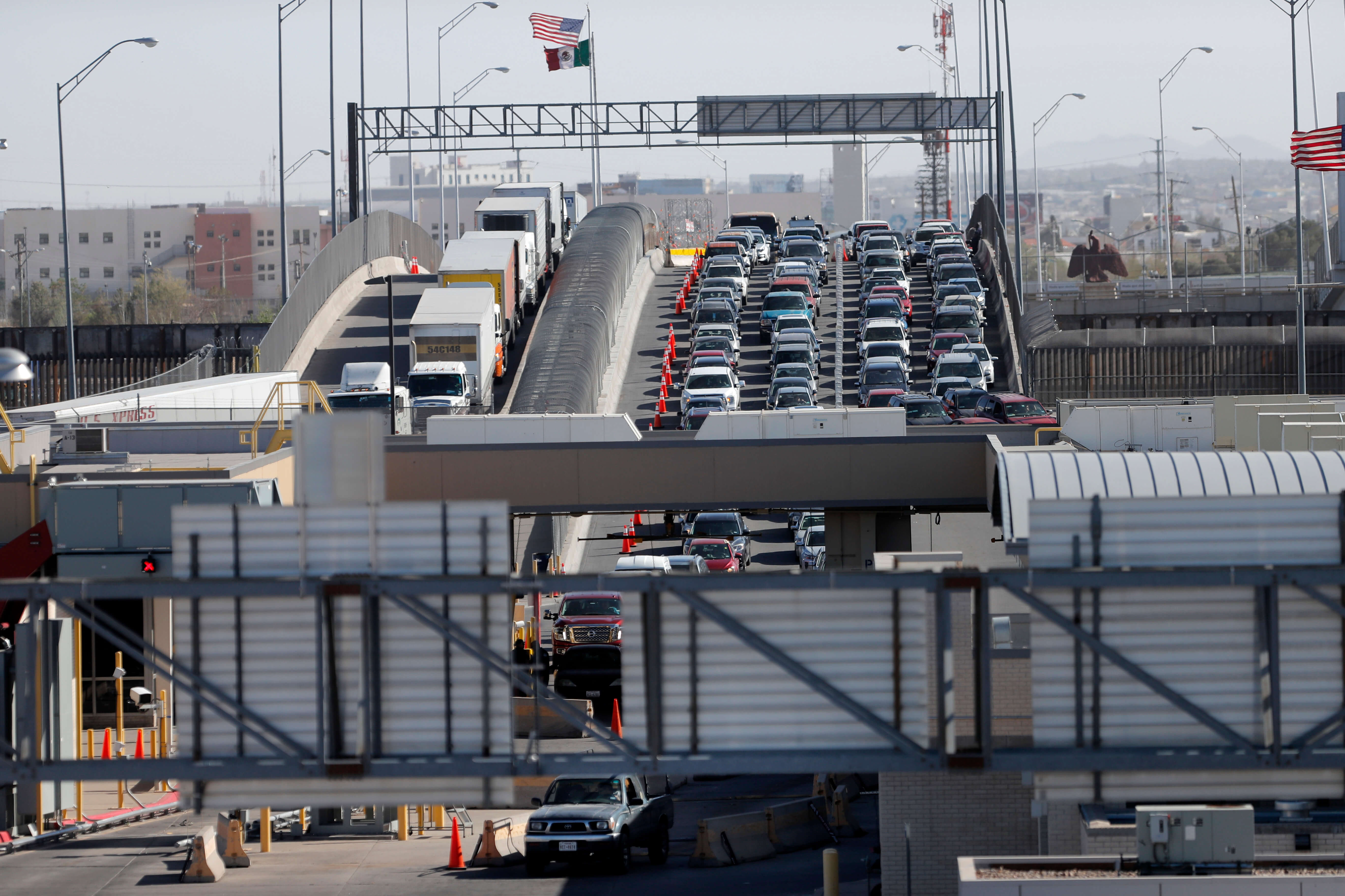 FOTO Estados Unidos desplegará a otros 750 oficiales en frontera con México (AP marzo 2019 texas)