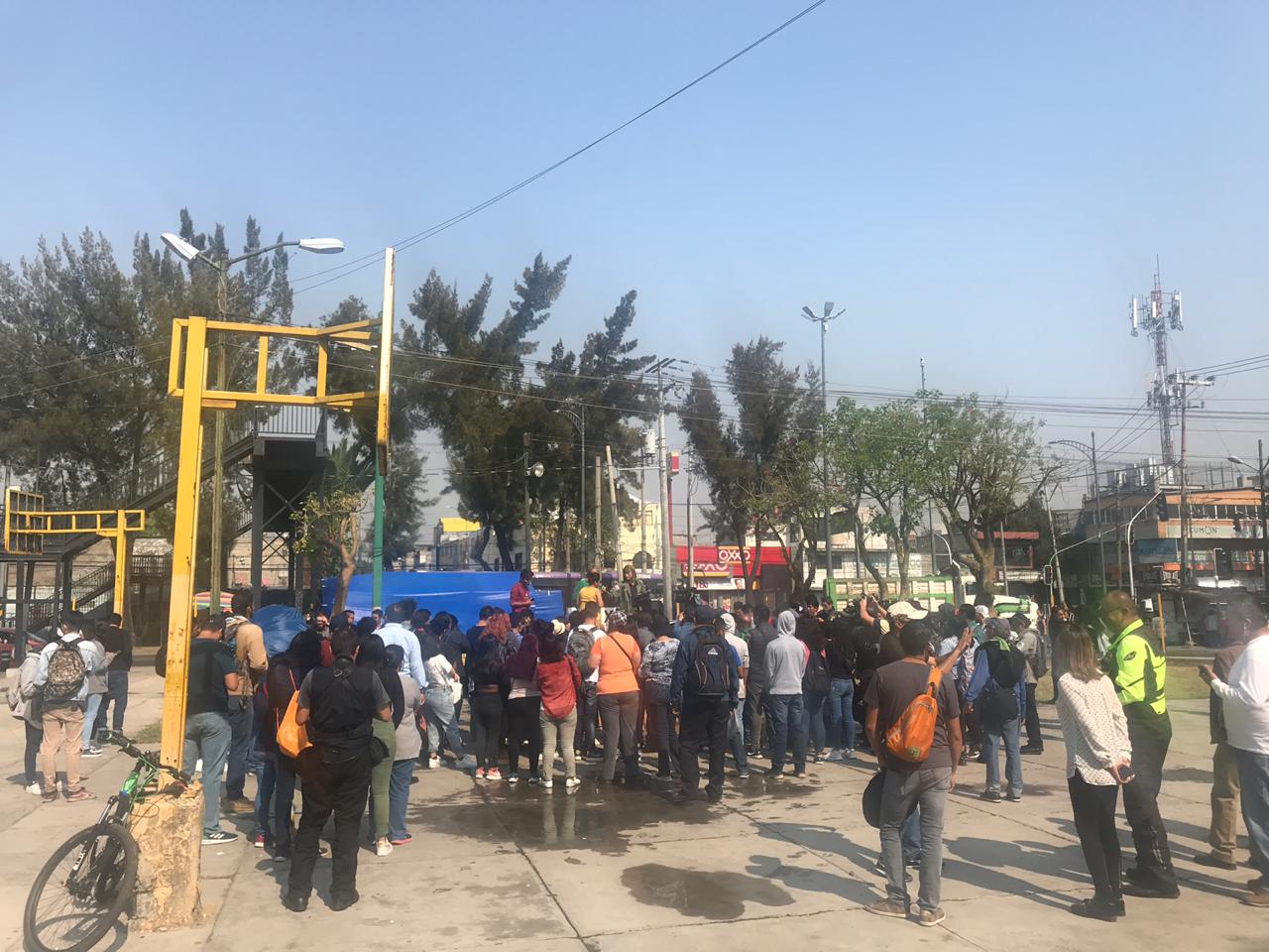 FOTO Estudiantes UNAM planean marchas para exigir seguridad tras homicidio de joven en CCH Oriente (Noticieros Televisa 30 abril 2019)