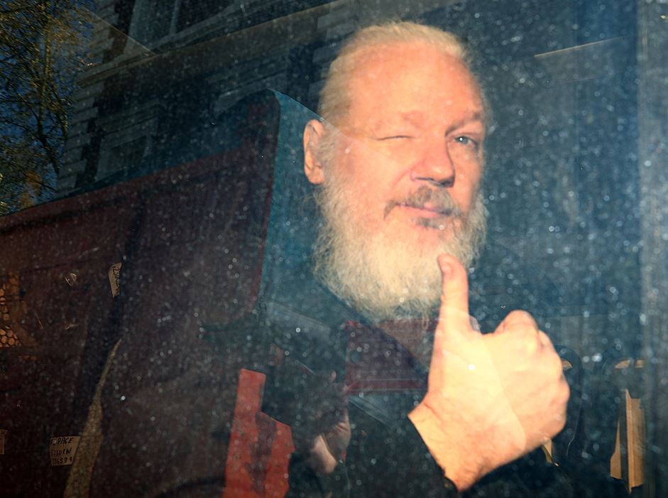 Foto EU acusa de conspiración a Julian Assange, fundador WikiLeaks 11 abril 2019