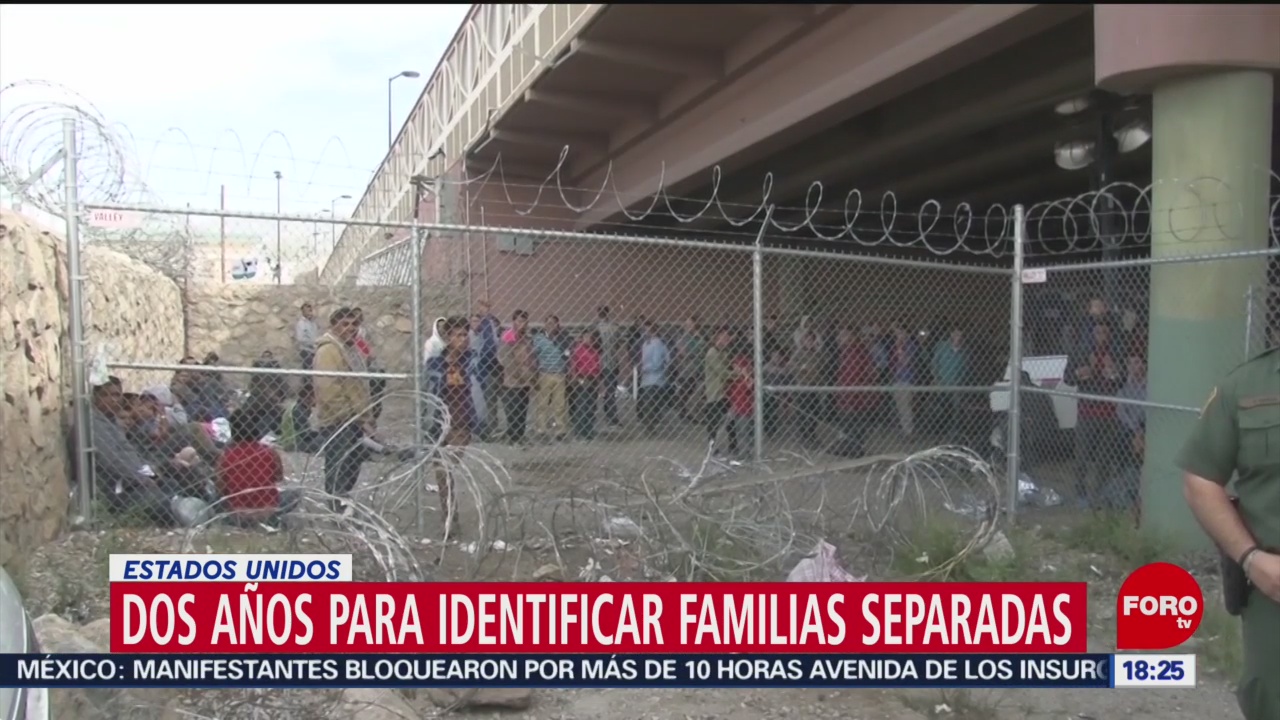 FOTO: EU podría tardar hasta 2 años en identificar familias separadas en frontera, 6 de abril 2019