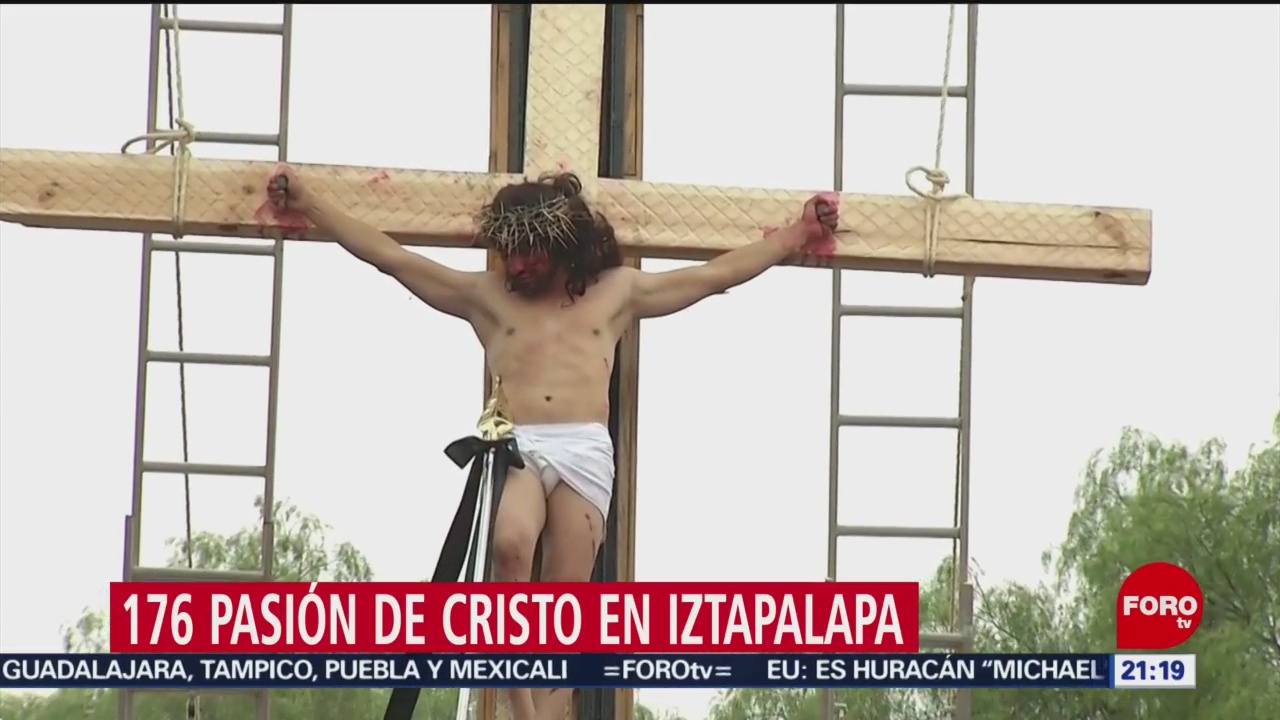 FOTO: Finaliza Pasión de Cristo en Iztapalapa con saldo blanco, 19 ABRIL 2019
