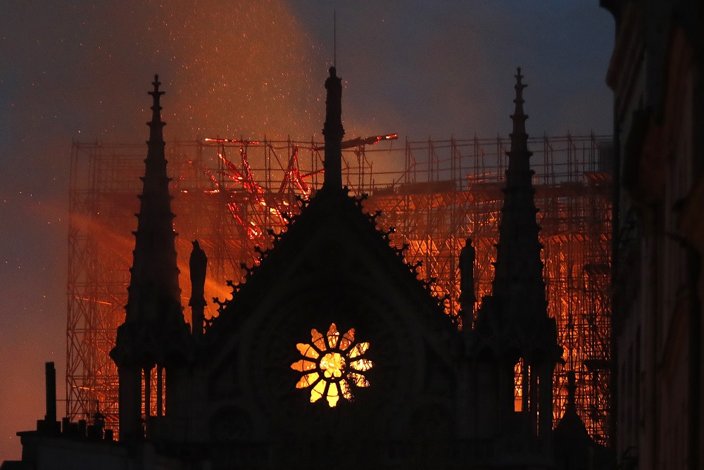 Foto: Incendio en la Catedral de Notre Dame en París, Francia. El 15 de abril de 2019