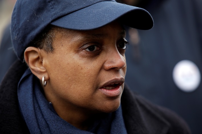Foto: Lori Lightfoot es la primera alcaldesa afroamericana y abiertamente gay de Chicago, EEUU. El 2 de abril de 2019
