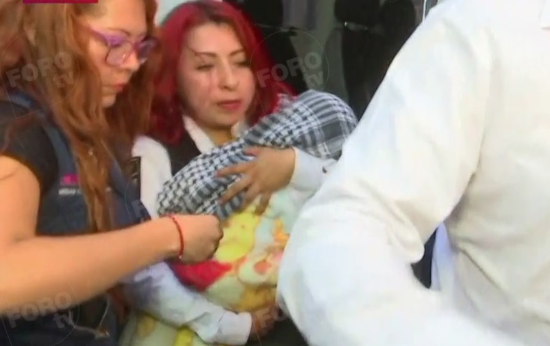 Localizan a Nancy Tirzo, la bebé robada afuera del Hospital General