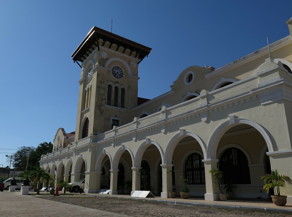 Foto: Una antigua estación de tren en la ciudad de Mérida, en Yucatán, México. El 11 de abril de 2019