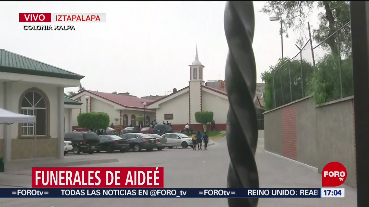 Foto: Funerales de Aideé, asesinada en CCH Oriente