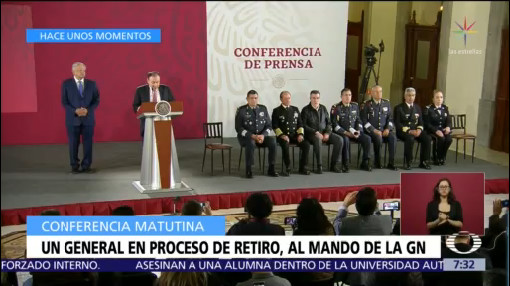 General en proceso de retiro, Luis Rodríguez Bucio, comandará Guardia Nacional