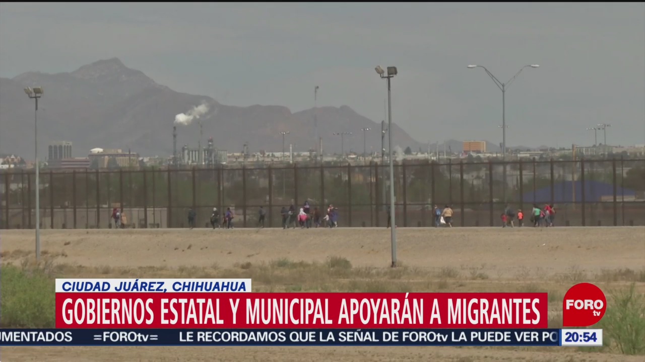 Foto: Gobierno de Chihuahua apoyará a migrantes centroamericanos