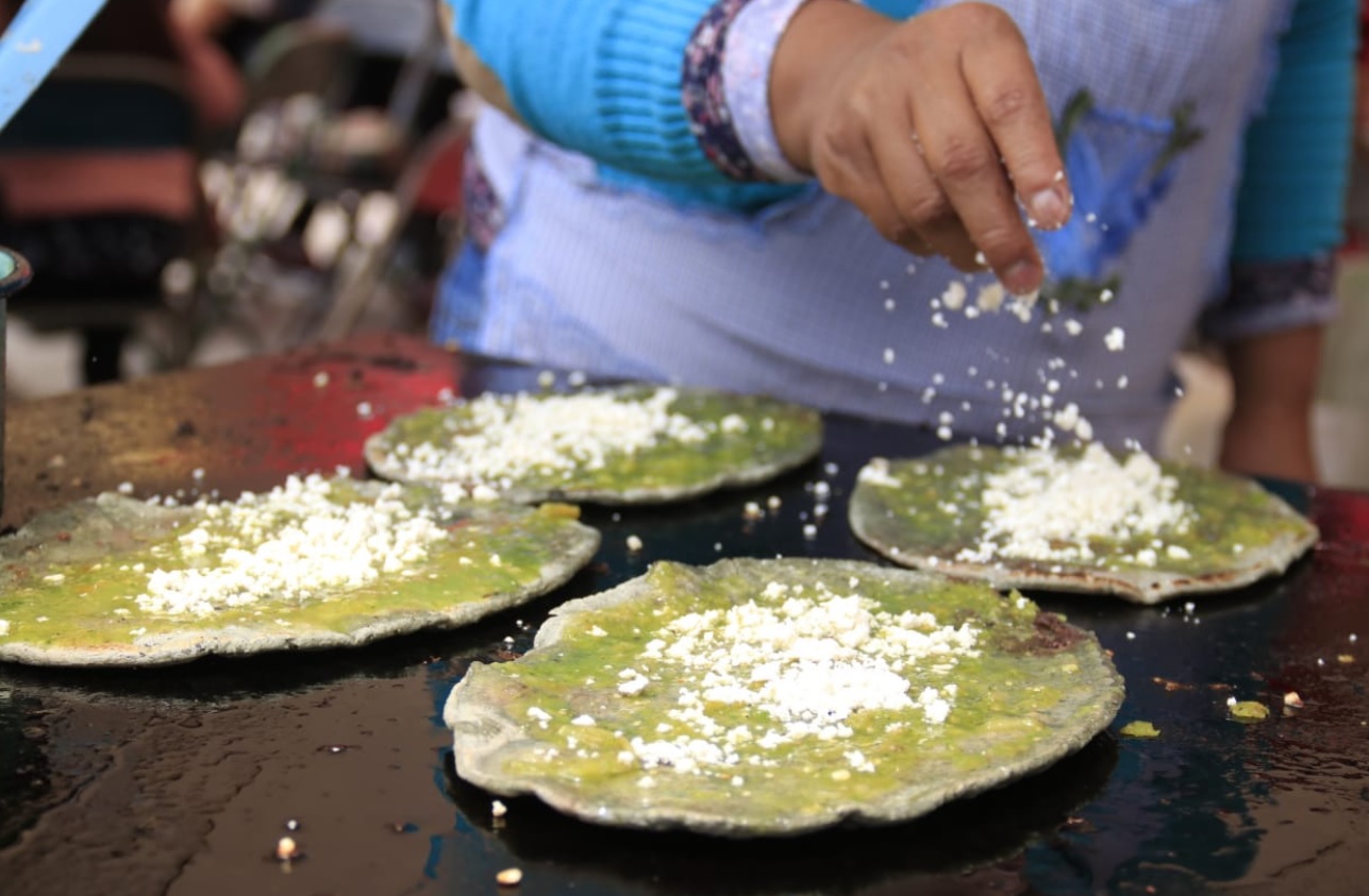 De frijol, rojas o verdes: Feria de la Gordita de Puebla regala 70 mil gorditas