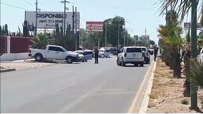 Enfrentamiento entre presuntos delincuentes y policías deja seis muertos en Sonora