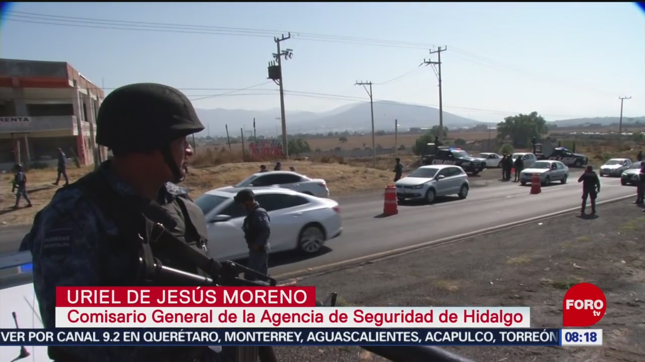 FOTO: Hidalgo implementa operativo de seguridad por Semana Santa, 13 de abril 2019