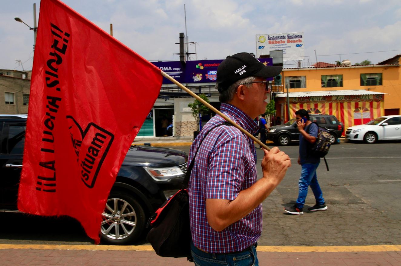 Autoridades de la UAM ofrecen conferencia, pero se suspende por protesta del sindicato