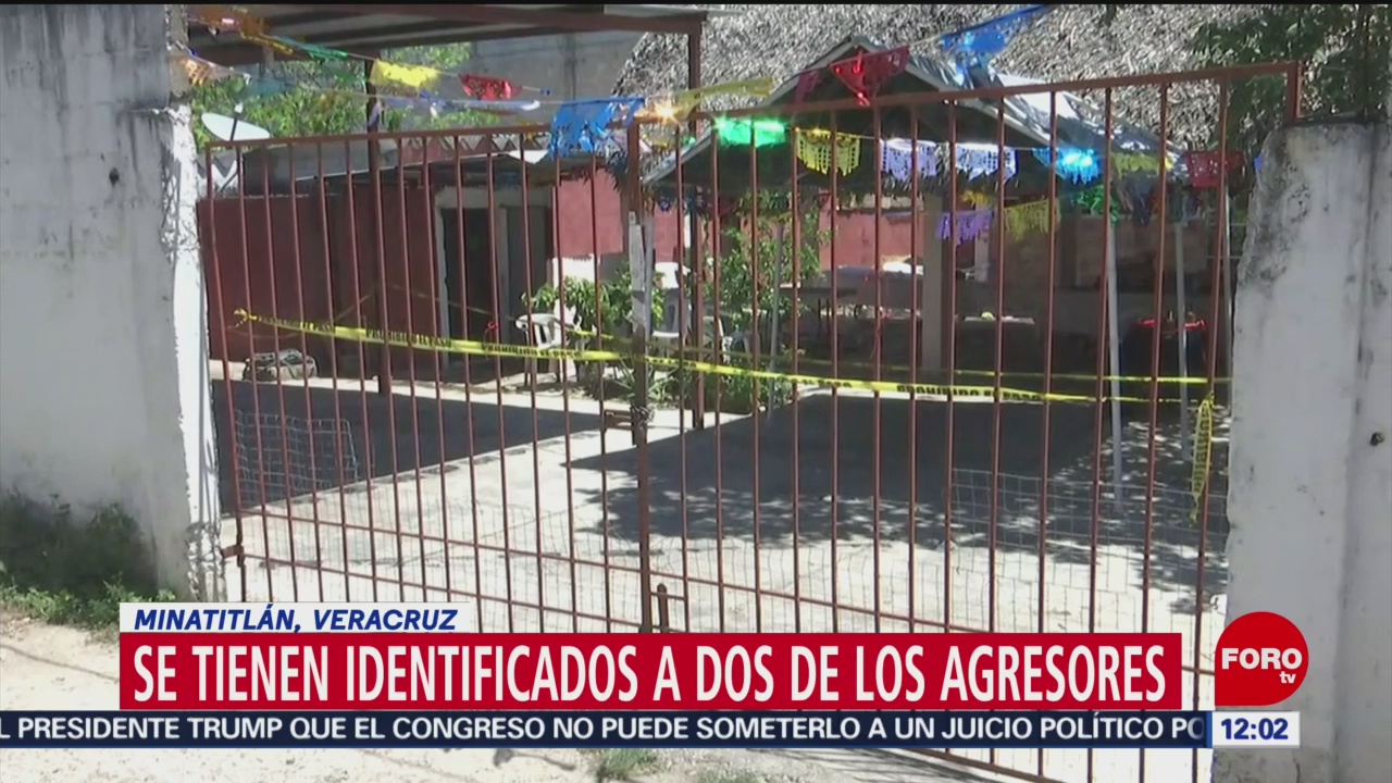 Identifican a dos autores de masacre en Minatitlán, Veracruz