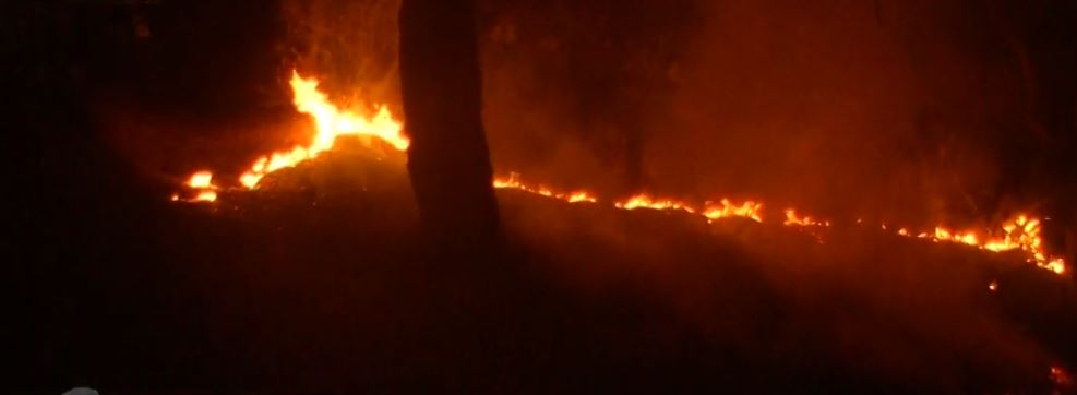 Reportan incendio en carretera Picacho-Ajusco