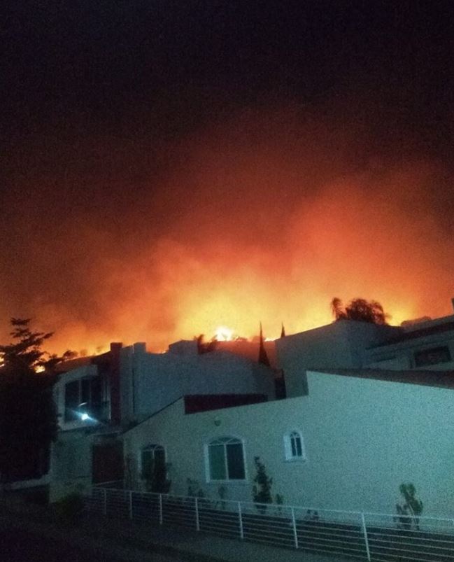 Incendio en Bosque de la Primavera activa contingencia ambiental en Zapopan, Jalisco