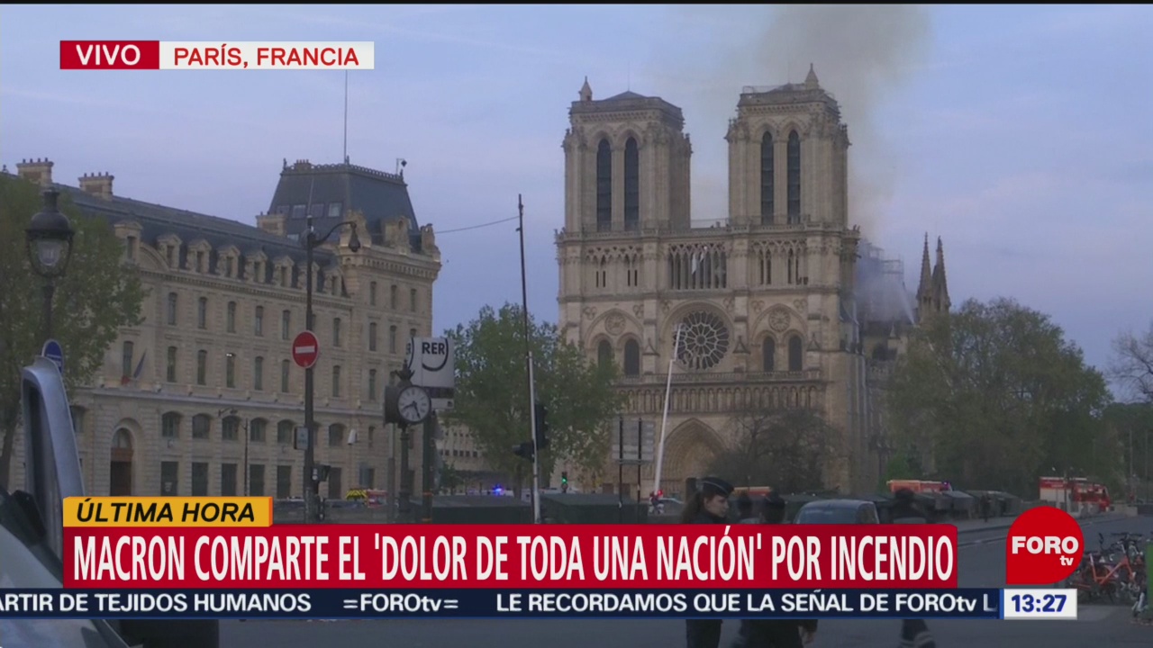 Foto: Incendio en la Catedral de Notre Dame, en París (Parte 2)