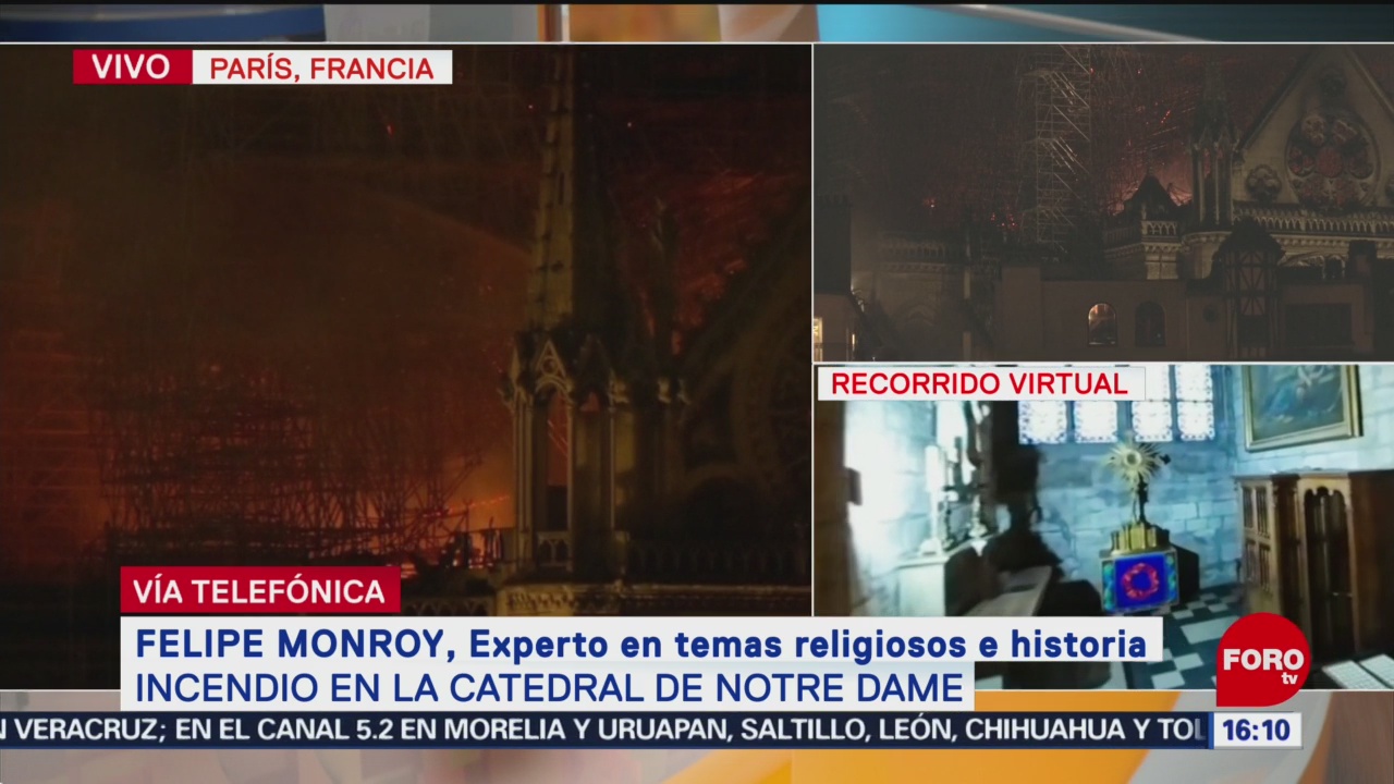 Foto: Incendio en la Catedral de Notre Dame, en París (Parte 3)