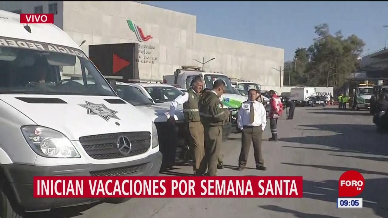 Inicia operativo en carreteras de México por Semana Santa