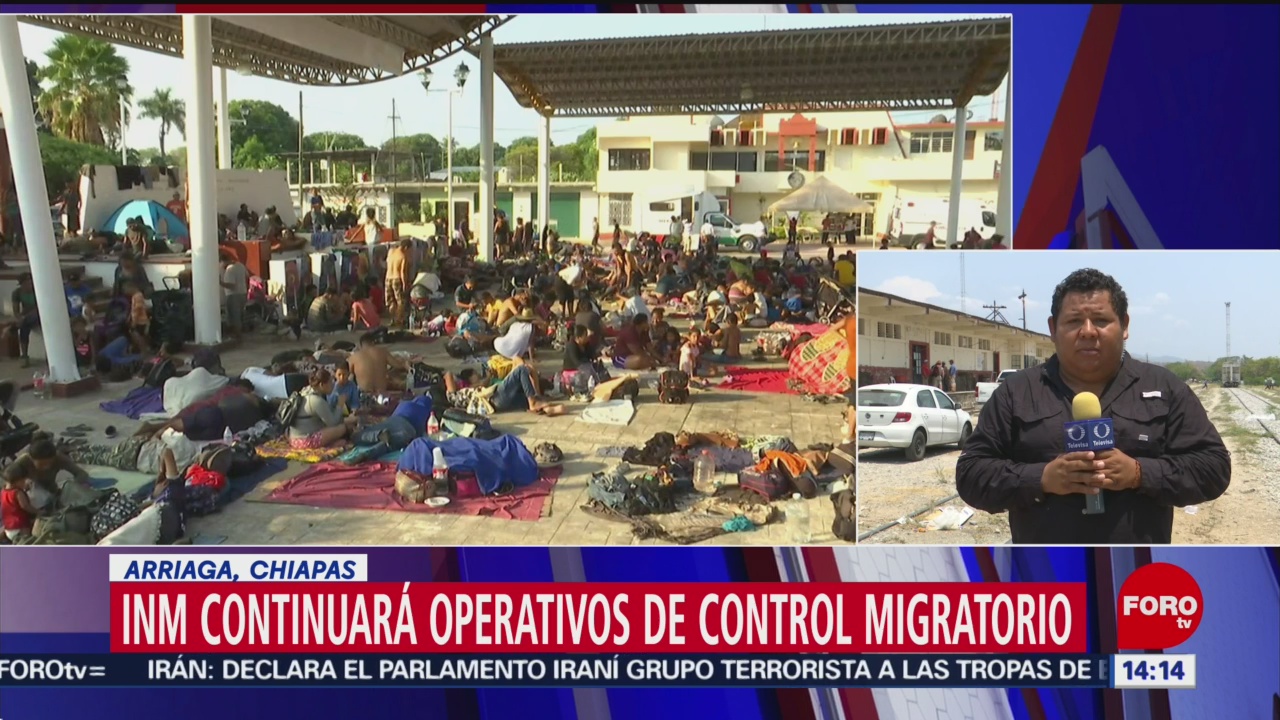 Foto: INM anuncia que seguirán operativos de control migratorio