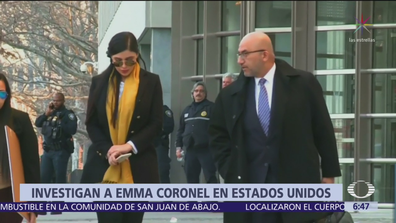 Investigan a Emma Coronel en EU por ayudar al Chapo a fugarse