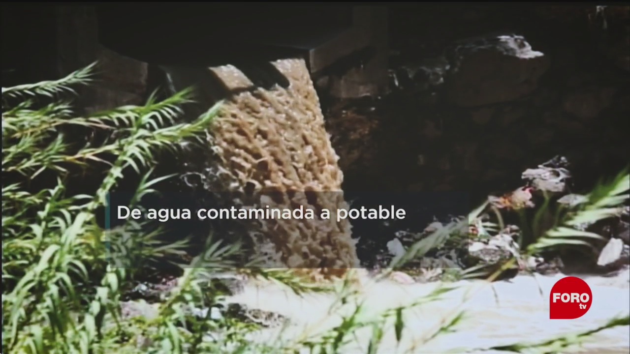 FOTO: IPN congela agua contaminada para purificarla, 6 de abril 2019